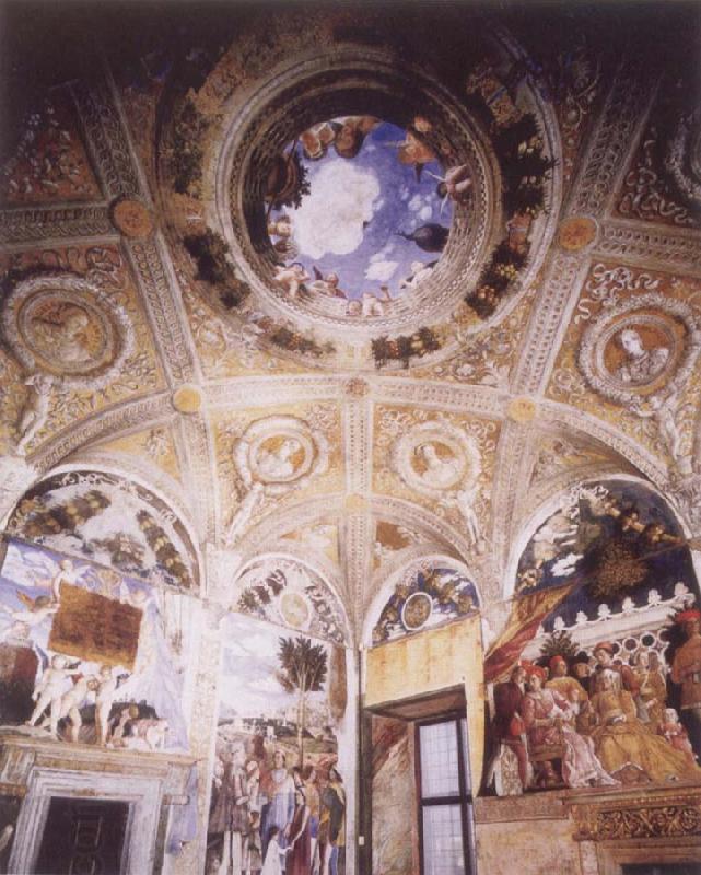 Andrea Mantegna Camera Picta,Ducal Palace China oil painting art